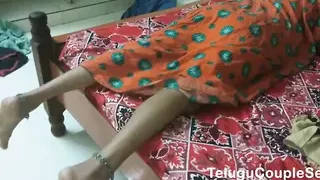 Telugu Couple Having Midnight Hot Indian Sex With Desi Village Bhabhi With Full Hindi Audio