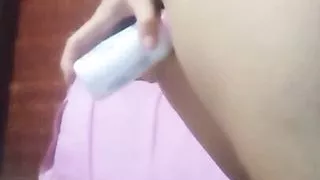 Asian alone at home – horny homemade masturbation video 22