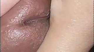 how to touch a horny dick with beautiful cum on it