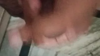 Handjob for big cock