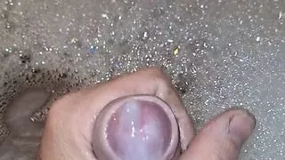 cum in bath
