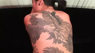 Teen Ruby sucks and fucks big black cock