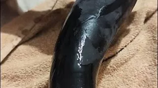 Young girl Nika getting her pussy stretched