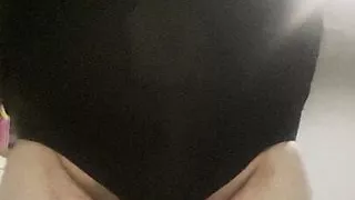 Cock and ball bondage with crossdress and more bondage