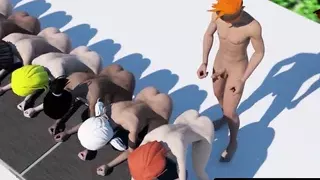 HENTAI SEX UNIVERSITY - Big Titty Hentai Schoolgirls Enjoy HARD ROUGH PUBLIC SEX COMPETITIONS!