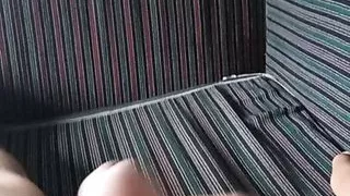 Indische Desi Indian Aunty mit Boss in seiner Wohnung