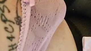 Sissy in Panties and Thigh Highs and Heels