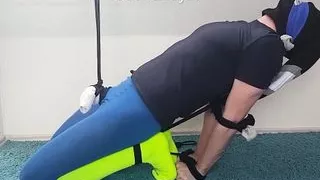 Soccer Player in extreme Predicament Bondage