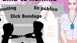 Spanish Rol JOI CBT - Tu ama te humilla en una fiesta.