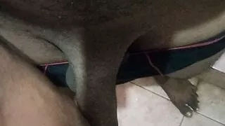 Indian gay boy from Bangalore masturbating