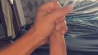 Man jerks off
