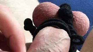 Tied up Cock & Balls pt.2
