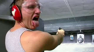 Brunette teen Jade sucks and fucks eager cock