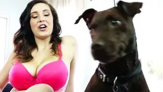 Noelle Easton – brunette teen sucks and fucks cock