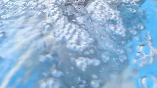 Naked swimming in my pool