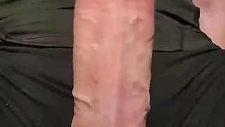 How delicious, so hot and horny that I felt, I jerked it over and over again and left my cock so straight and hard that