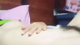 Chinese girl masturbates at home alone waiting for you 54