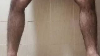 Pakistani hairy old daddy shows dick