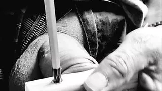 Glans clamp tortures my cock 3