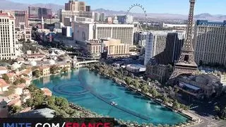 Sex in einem Hotel in Las Vegas mit einer heißen Brünetten