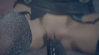 BDSM Lover testen neues Spielzeug