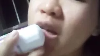 Chinese girl masturbates at home alone waiting for you 61