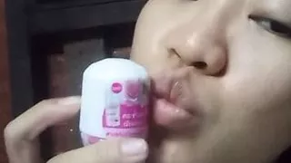 Chinese girl masturbates at home alone waiting for you 63