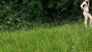 Breast bondage – outdoor camera