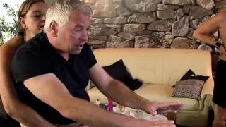 Hard interracial sex party