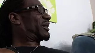 Tiffany is a busty ebony teen who fucks black cock