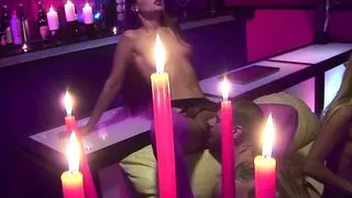 Claudia Rossi and Melissa Black get creampied by two cocks