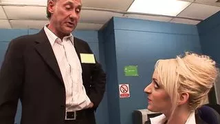 Kaia and Farrah in lingerie kneel for horny cocks