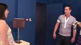 Lesbians Jasmine Webb and Karen Woods in the shower with sex toys