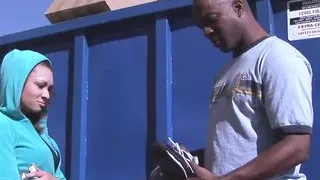 Lapreece Maddox – ebony teen fucked by black cock