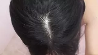 Lusty Asian girl loves soaping up a teen's cock