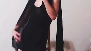 perfect erotic dance from a sexy blonde