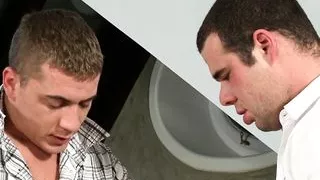 Brunette Goes To Friend’s House And Ends Up Having Sex With 2!