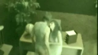 Office cock whore spreads her legs