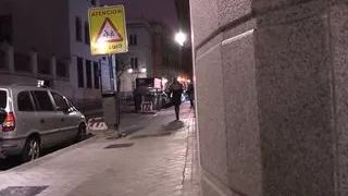 NAKED IN THE STREET! Sweet blonde teen Ashley seduces random guys