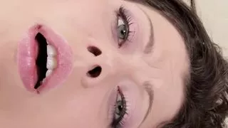 Karmella Sutra touches her eager pussy and uses sex toys to