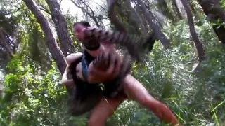 Brunette Vladana with natural tits does anal sex and blowjob