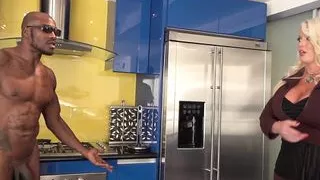 Busty lesbians Alura Jenson and Alisha Adams have