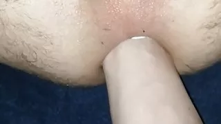 My hand fists his ass and he loves it!