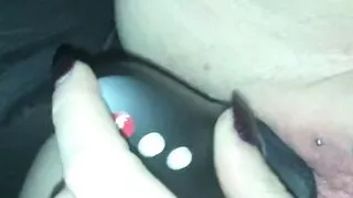Creamy cunt hole taking my favorite toy