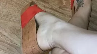 Mistress teases you with her sexy legs