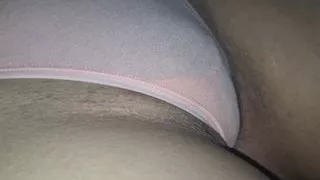 Slipping my hand under my Calvin Klein's to feel my soft pussy