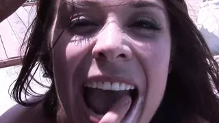 Busty Beverly always has a cock in her mouth or pussy