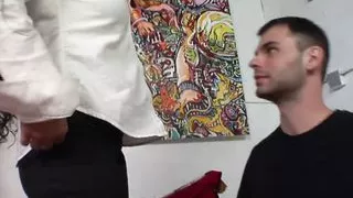 Busty MILF Mason Storm sucks and fucks cock and has