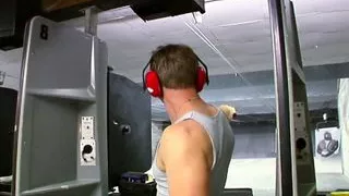 Brunette teen Jade sucks and fucks eager cock