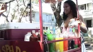 Ebony Skin Melody Nakai Fucks Black Cock